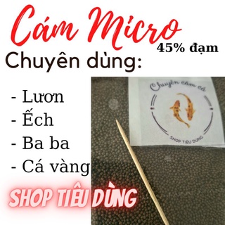 5 kg cám micro 1mm 45% đạm thức ăn cho lươn , ếch , ba ba, cá vàng , cá chép koi , betta , guppy , baba micro