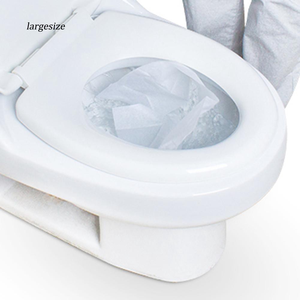 10 tấm giấy lót bệ ngồi toilet dùng 1 lần tiện lợi