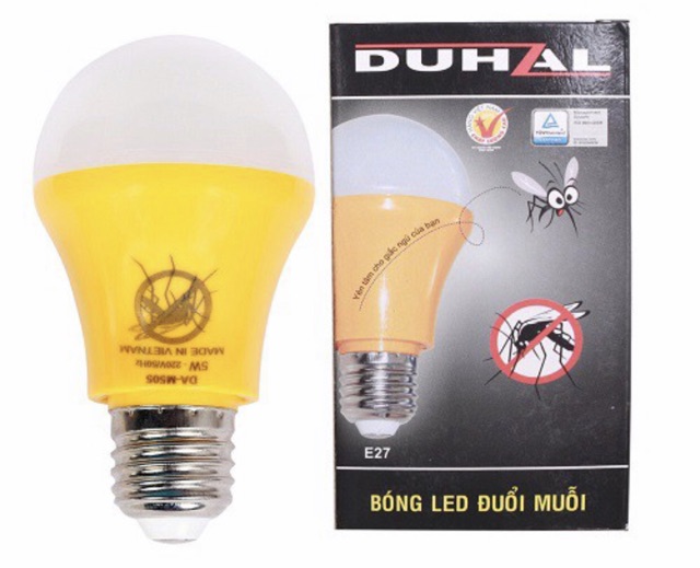 Combo 5 Bóng đèn (tặng 1 bóng) Led đuổi muỗi hiệu quả 90% Duhal 9W DA - M509