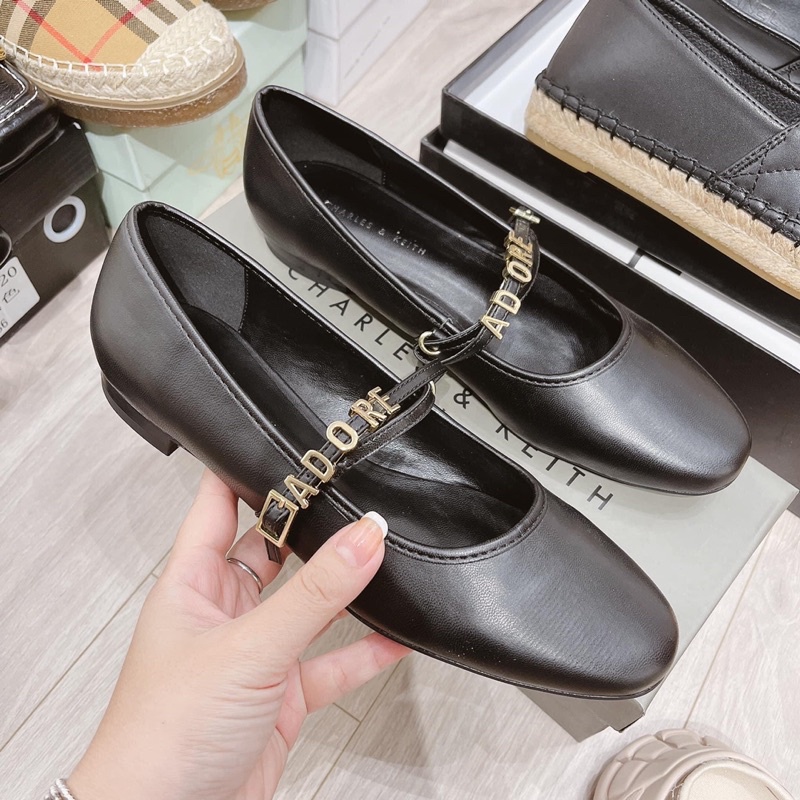 Giày búp bê cnk quai chữ fullbox
