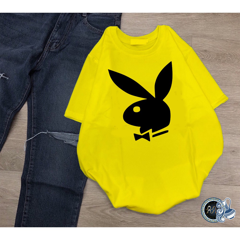 Áo thun Cotton Unisex - Tattoo - Hình Xăm - hình xăm playboy