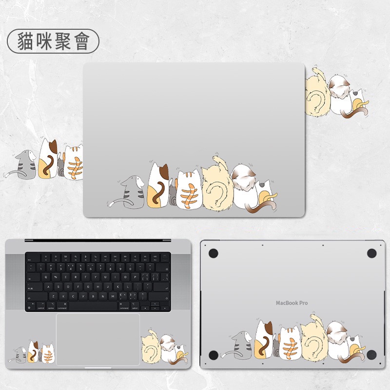 Phù Hợp Miếng Dán Trang Trí Laptop MacBook Pro Air 13 14 15 16-inch Pro13.3 Air 13.6 2022 M2 A2681 A2338 Skin A2337 A2442 A1990 A2485