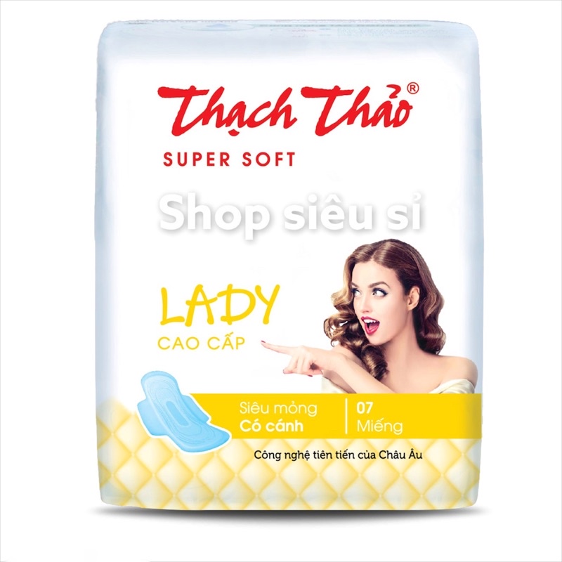 COMBO 10 GÓI BĂNG VỆ SINH THẠCH THẢO CÓ CÁNH