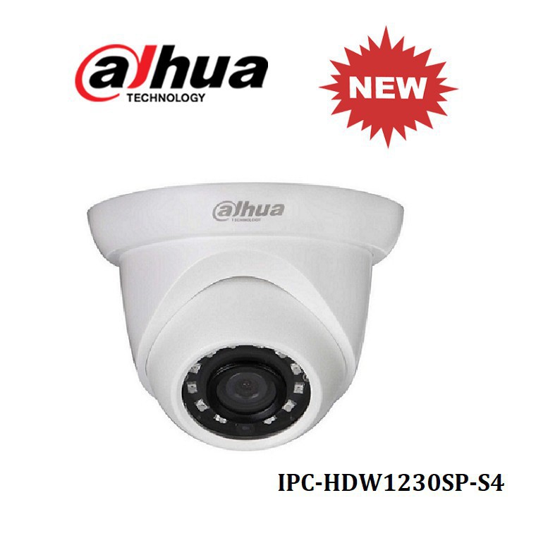 Camera IP Dome 2.0MP DAHUA IPC-HDW1230SP-S4 - Hàng chính hãng