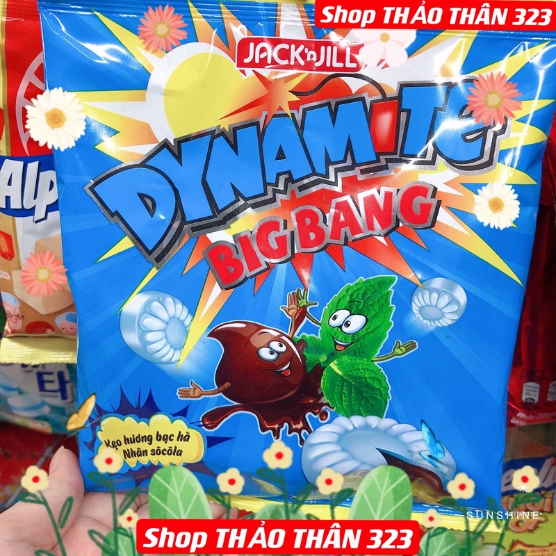 Kẹo Dynamite Big Bang Bạc Hà Nhân Socola