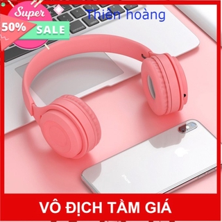Tai Nghe Bluetooth 5.0 Chụp Tai có micro Headphone không dây thời trang đủ màu sắc Y08 pk thiên hoàng .