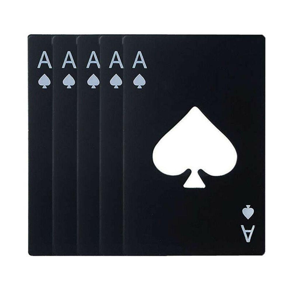 Dụng Cụ Mở Nắp Chai Đa Năng Hình Lá Bài Poker Độc Đáo
