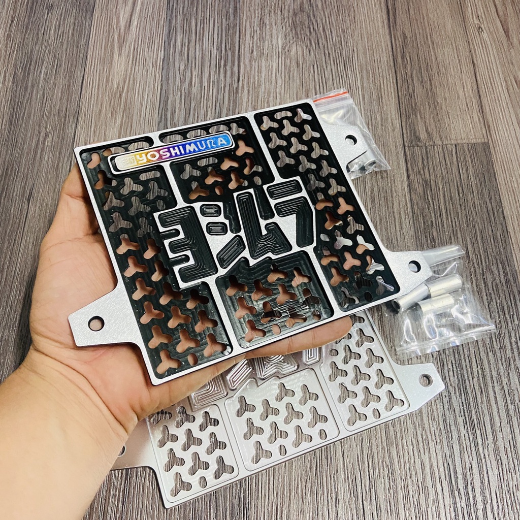 CHE KÉT NƯỚC NHÔM CNC TỔ ONG CHO HONDA VARIO 150 , AIR BLADE 150 HÀNG CAO CẤP