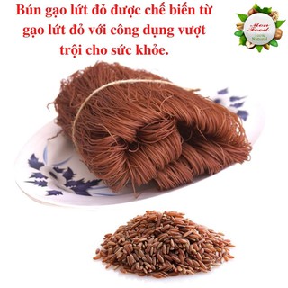 Bún Gạo Lứt Đỏ Làm Từ Gạo Lứt Cao Cấp - ToFood86