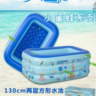 Combo 1 bể bơi m3 3 tầng và 1 phao cổ