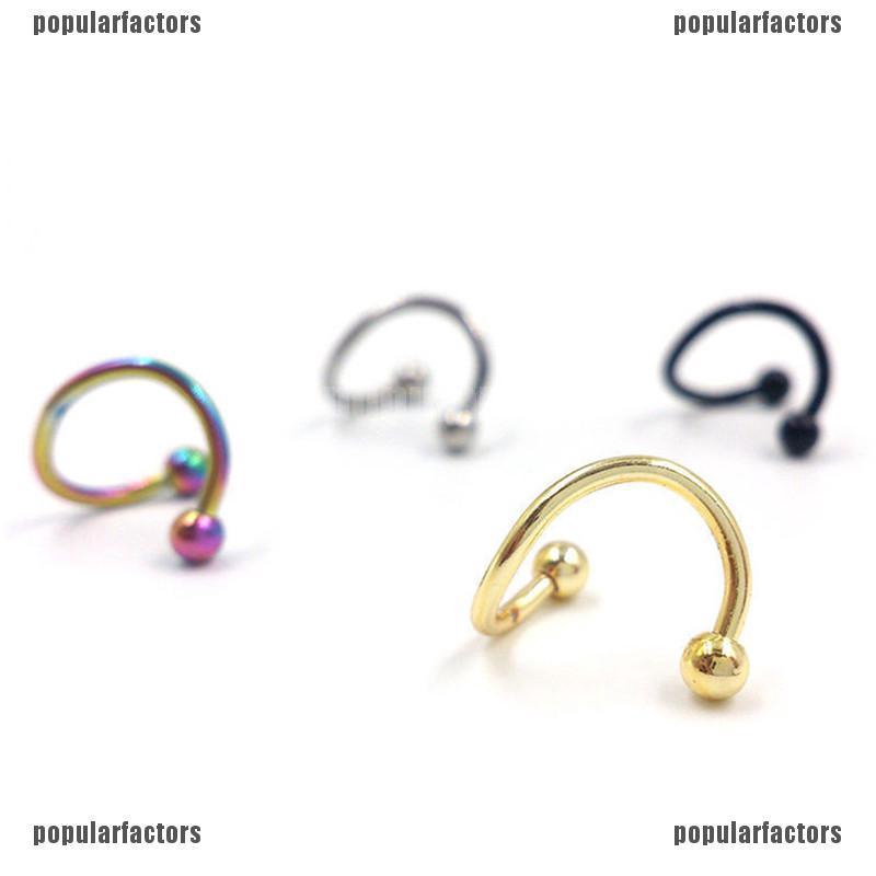 Cặp Khuyên Xỏ Môi Hình Chữ S