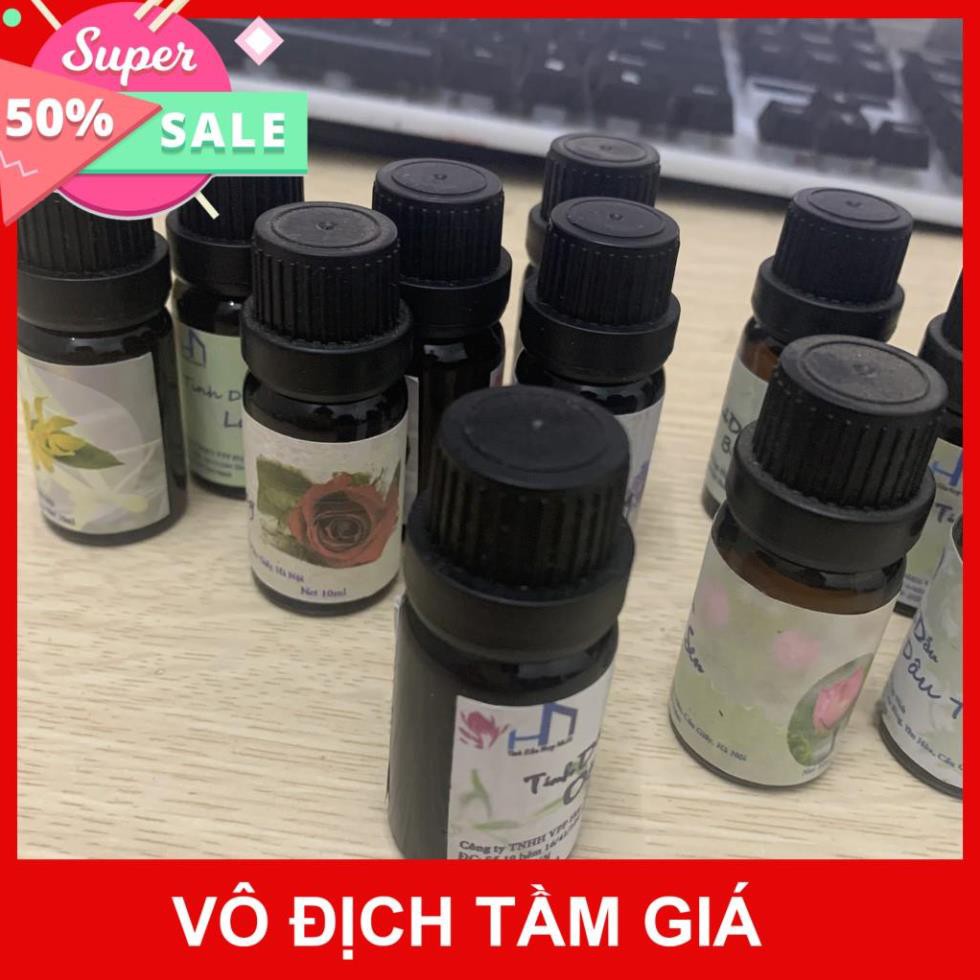 Tinh Dầu Nguyên Chất Lọ 10ml ,Đủ 20 Mùi