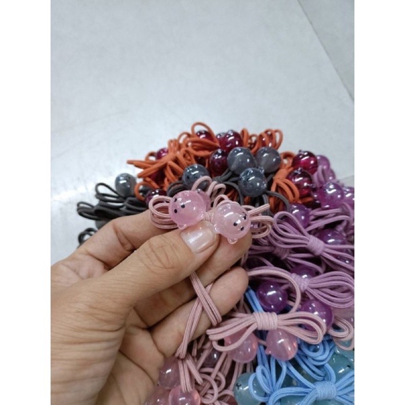 dáy cột tóc hình thú dễ thương