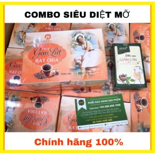 Combo Trà Giảm Cân Heraa Plus + Hạt Chia