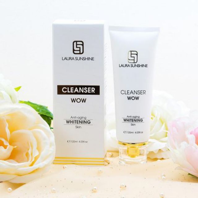 Sữa rửa mặt sáng da ngừa mụn Laura Sunshine Cleanser Wow 120ml