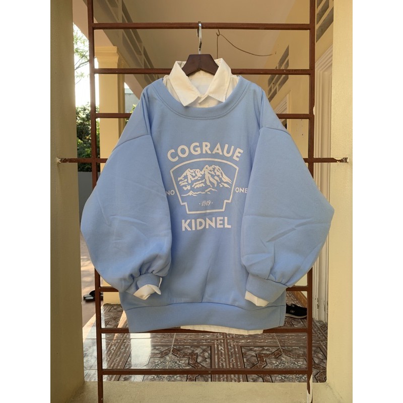 Áo Nỉ Sweater Đỉnh Núi COGRAUE Siêu hót