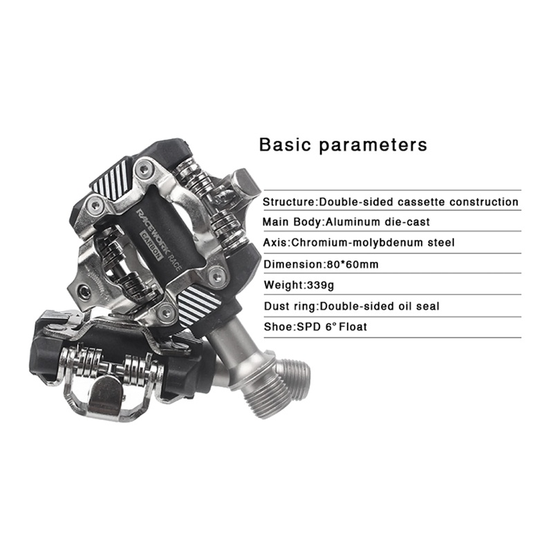 Bàn Đạp Tự Khóa Chuyên Dụng Cho Xe Đạp Leo Núi