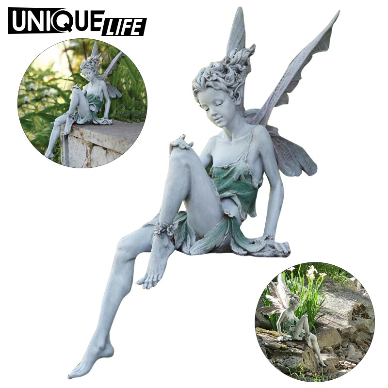 Mô Hình Thiên Thần Bằng Nhựa Resin Tinh Tế Yoyoyo01