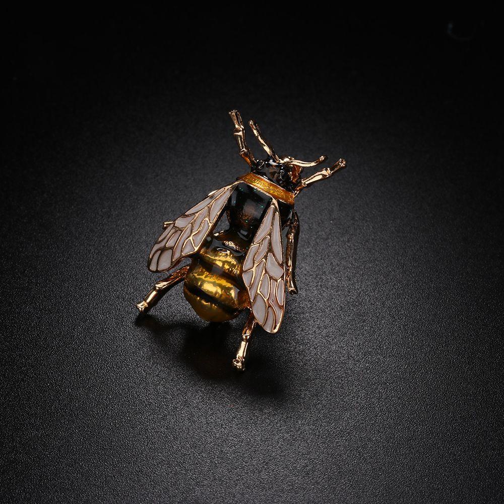 Trâm Cài Áo Hình Ong Thời Trang Cho Nam Và Nữ|Áo Sơ Mi Trang Trí Cổ Áo Tráng Men Anima