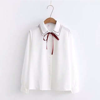 [ORDER]Sơ mi cổ 2 lớp[ảnh thật ở cuối]