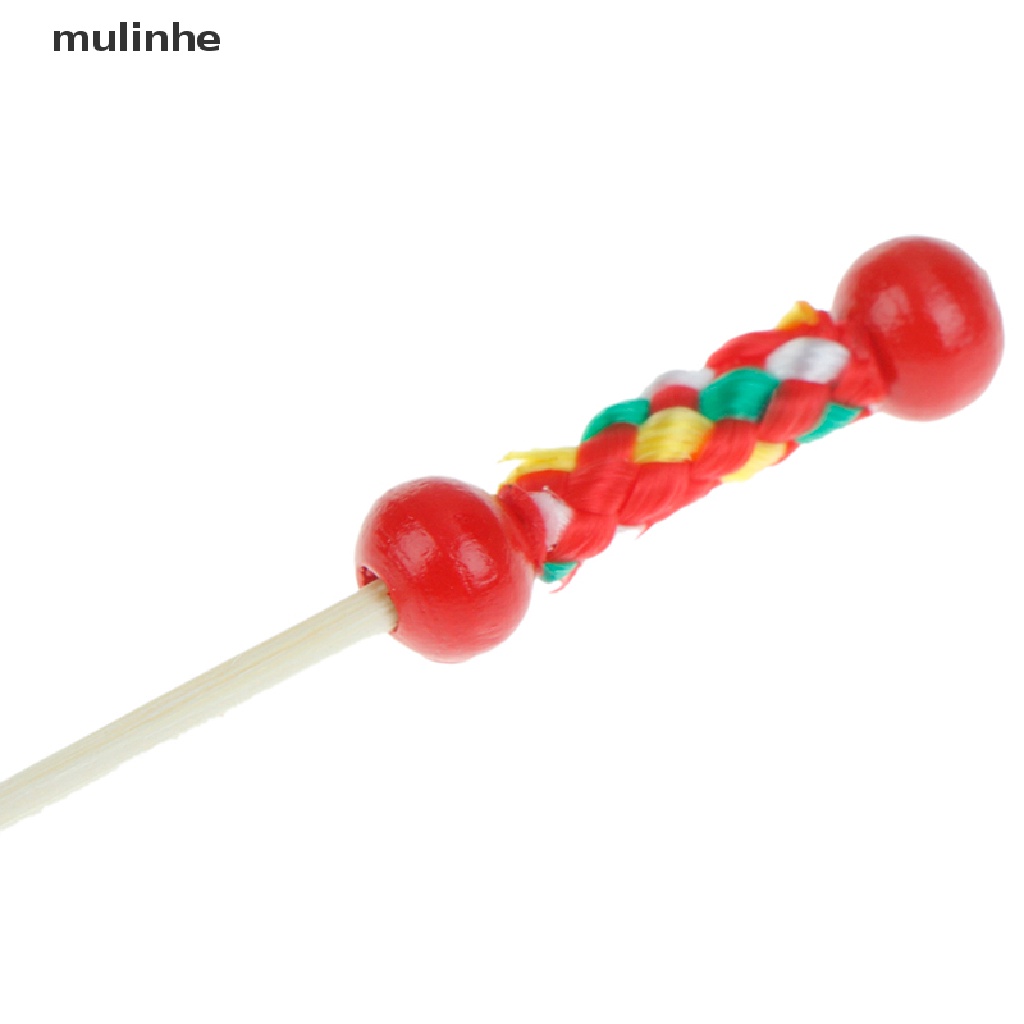 Set 100 Tăm Tre Hai Hạt Dùng Để Trang Trí Đồ Tráng Miệng / Tiệc Cưới