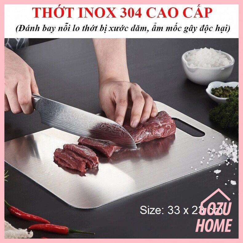 [HOT] Thớt Inox 304 Cao Cấp