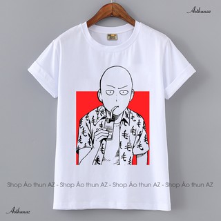 Áo thun in hình Saitama One Punch Man - Form rộng BIGSIZE F2109