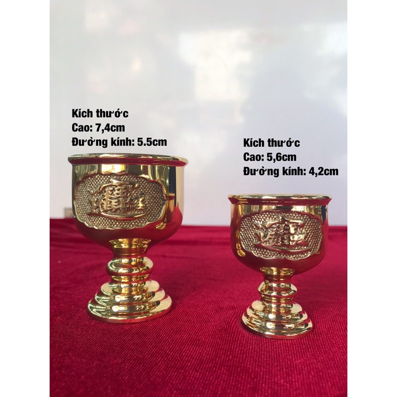 Ly Đồng Thờ - Ly Sen thờ của Vĩnh Tiến