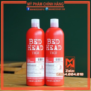 ✅[ TIGI ] DẦU GỘI TIGI ĐỎ 750ML TIGI BED HEAD URBAN ANTIDOTES™ LEVEL 3 RESURRECTION CHÍNH HÃNG