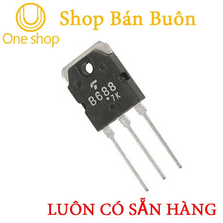 Transistor B688 TO-247 PNP 8A 120V