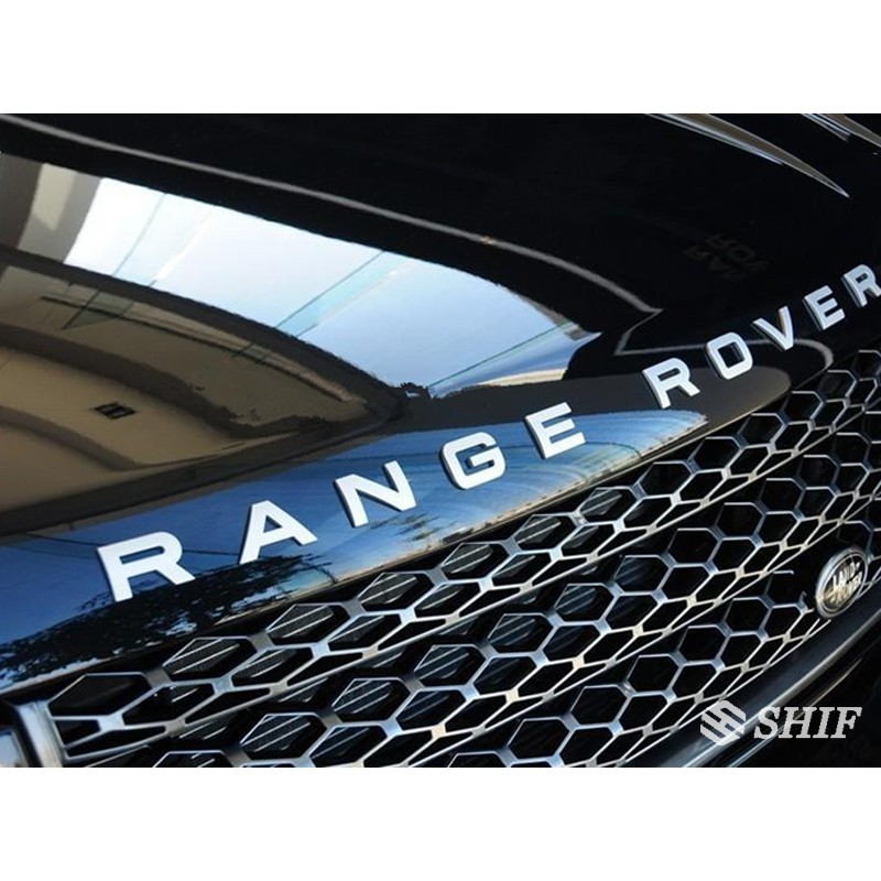 1 Miếng Dán Chữ Màu Bạc Bóng Dùng Để Trang Trí Xe Hơi LAND ROVER
