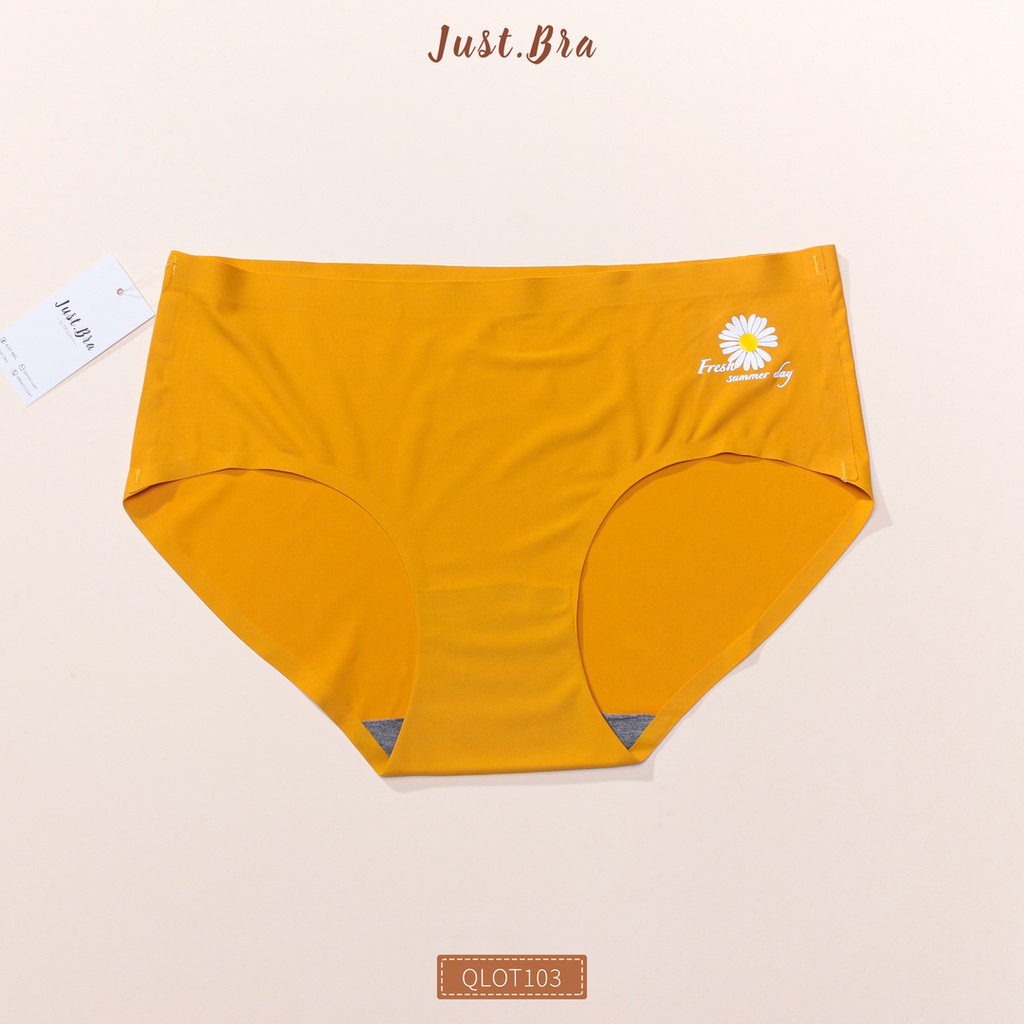 [Mã WABR2711 giảm 10% đơn 250K] Quần lót nữ Just Bra su mềm họa tiết hoa cúc QLOT103 | BigBuy360 - bigbuy360.vn