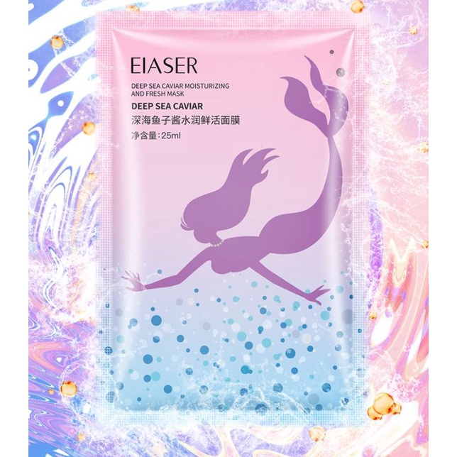 Mặt nạ Tiên cá Elaser mask cấp nước dưỡng trắng da