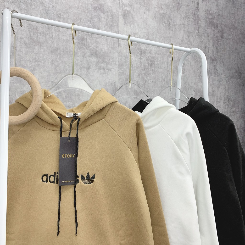 Áo Hoodie UNISEX ADIDAS Form Rộng - Áo Hoodie ADIDAS Nỉ Dày Dặn Cotton Mềm Mịn | BigBuy360 - bigbuy360.vn