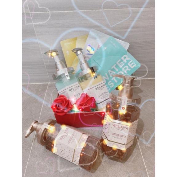 Sữa Tắm Trắng Da  WEILAIYA Grand Rose Extracts Whitening Shower Gel 450ml_STORE_SINHAIR_PHUBAC | BigBuy360 - bigbuy360.vn