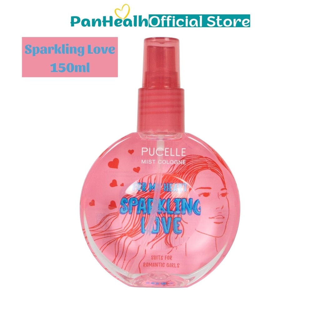 Nước hoa nữ chính hãng Pucelle 150ml, Nước hoa thơm lâu thể hiện cá tính