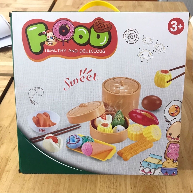 Đồ chơi nấu ăn bánh bao 82 chi tiết cho bé sáng tạo