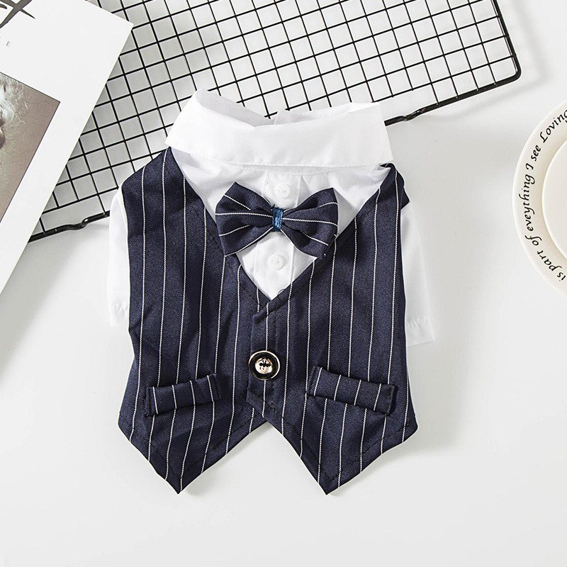 (Ảnh thật)  QUẦN ÁO CHÓ MÈO - ÁO VEST GILE SANG CHẢNH CHO THÚ CƯNG