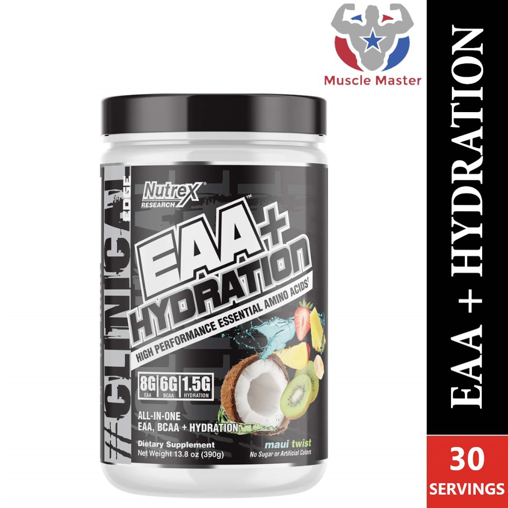 Thực Phẩm Bổ Sung Siêu Phục Hồi Cơ Nutrex EAA + Hydration 30 Lần Dùng