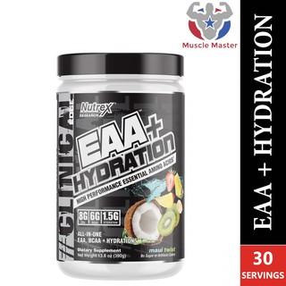 Thực phẩm bổ sung siêu phục hồi cơ nutrex eaa + hydration 30 lần dùng