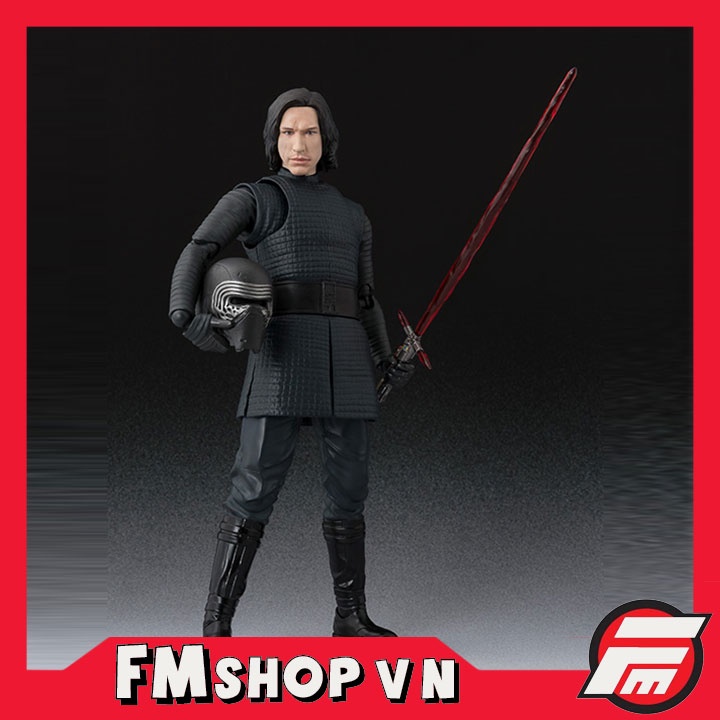 MÔ HÌNH CHÍNH HÃNG SHF STAR WARS KYLO REN THE LAST JEDI 2ND
