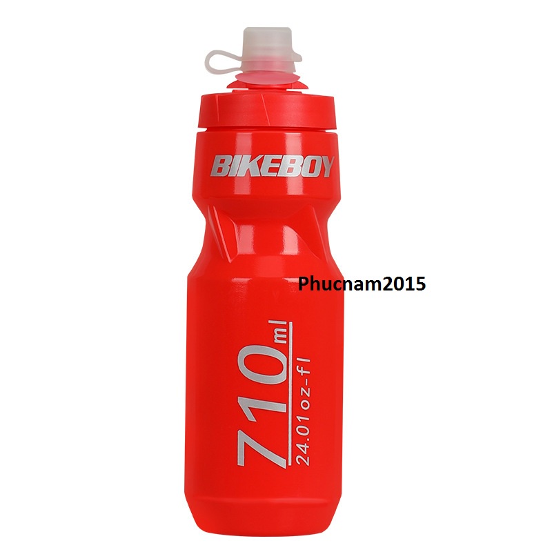 Bình Nước Xe Đạp Thể Thao Bikeboy 710ml Nhựa Cao Cấp Không Mùi An Toàn Sử Dụng