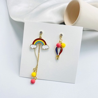 BÔNG TAI lệch độc lạ (Style Korea - Bạc S925)
