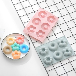 Khuôn tạo hình silicon hình bánh donut