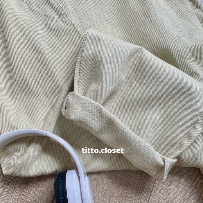 Yếm Quần Gentle Nút Cài Yếm Ulzzang Ảnh Thật Titto Closet