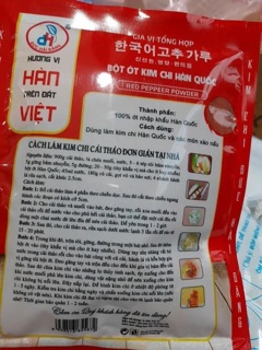 Gói bột ớt làm kim chi (100g)