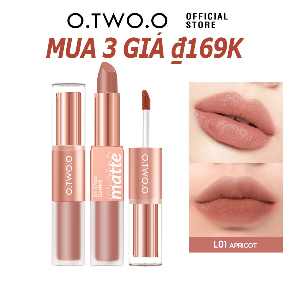 Son Môi O.TWO.O 36g Cho Màu Lì Lâu Trôi Thời Trang Cho Nữ