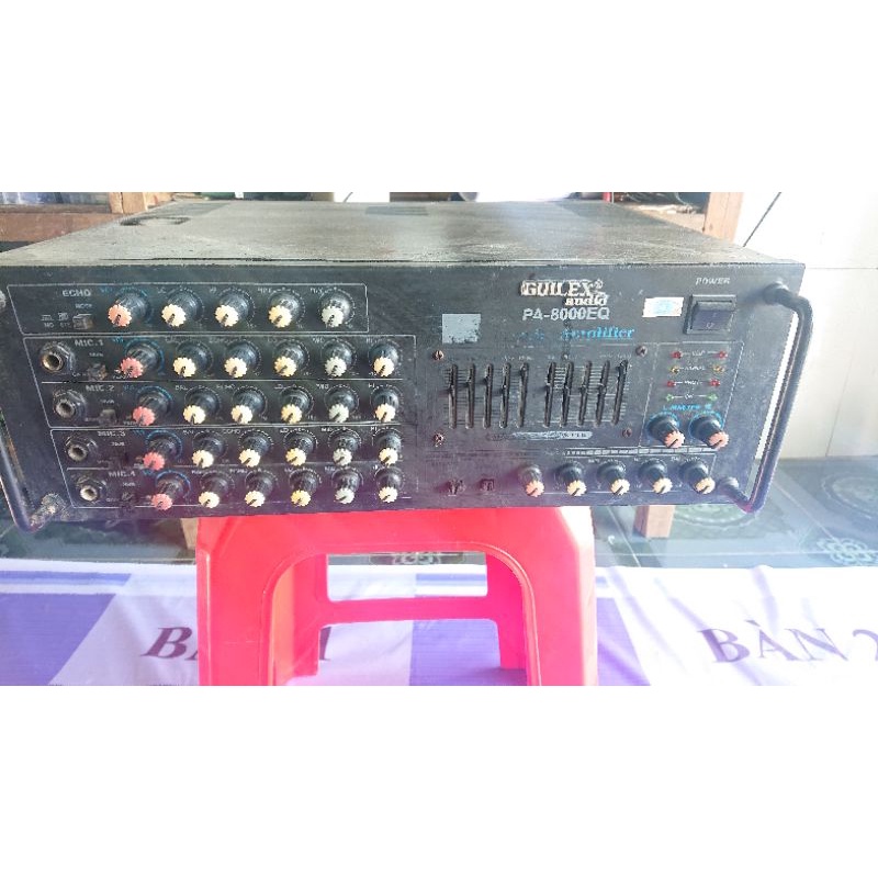 Âm ly nghe nhạc nội địa 4/8/12 sò đã dọn lại