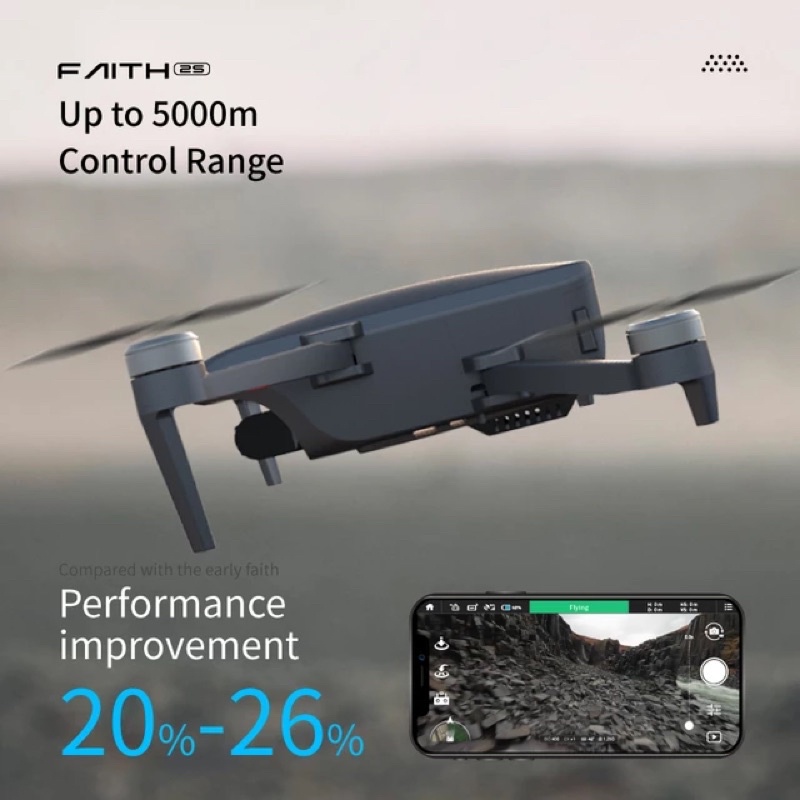 Flycam Cfly ARNO SE - Faith 2 - FAITH 2 PLUS - Faith 2S 7Km 2022 - Camera 4K - 35 phút - Siêu phẩm 5-8 triệu- BH 3Tháng