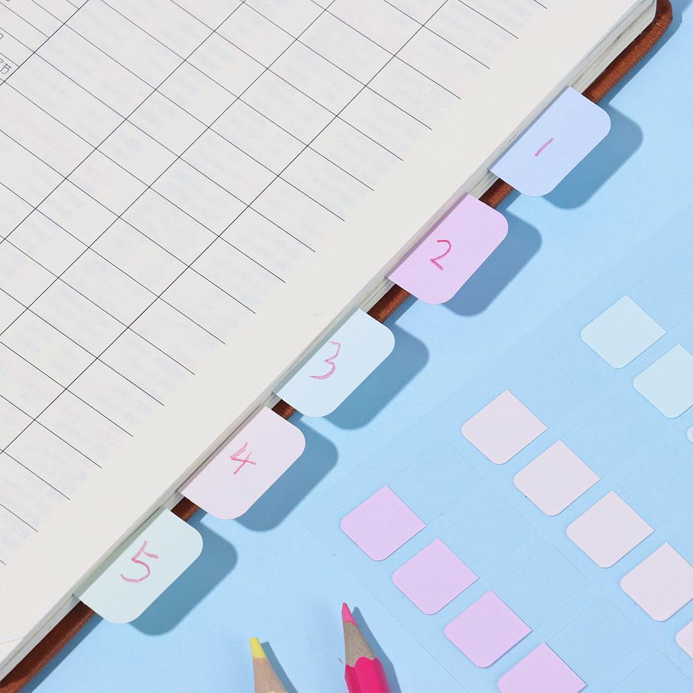 Miếng Dán Ghi Chú Nhiều Màu Sắc Khổ A5 / B5